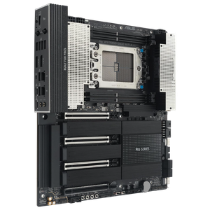 render of asus pro ws trx50 sage wifi motherboard