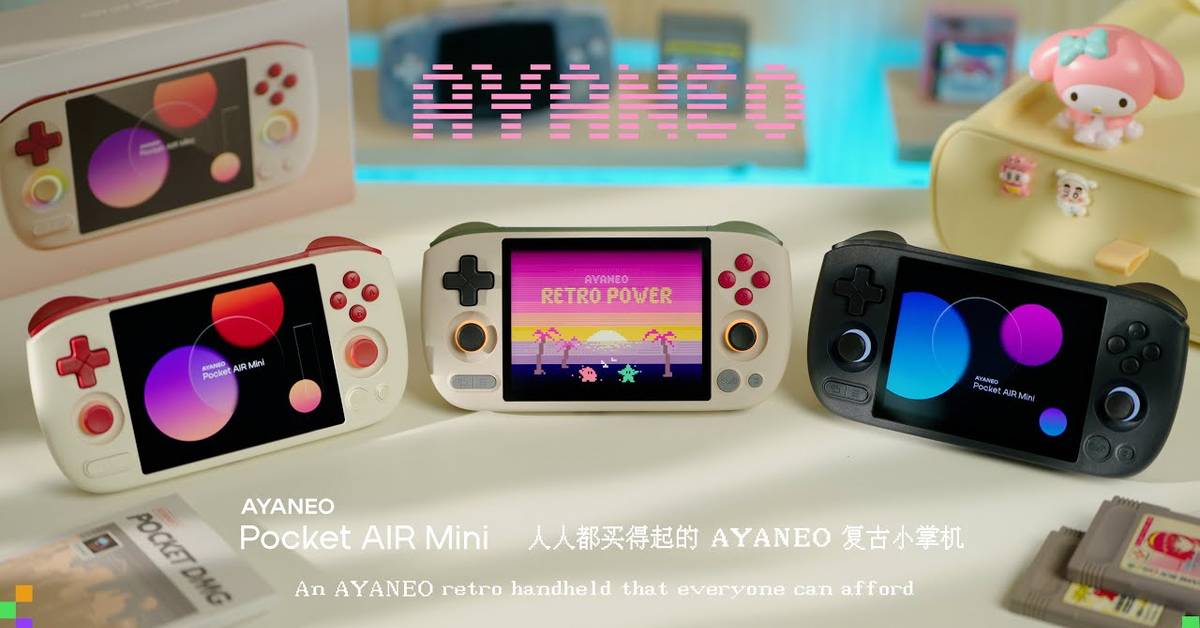 The Ayaneo Pocket Air Mini is the retro connoisseur