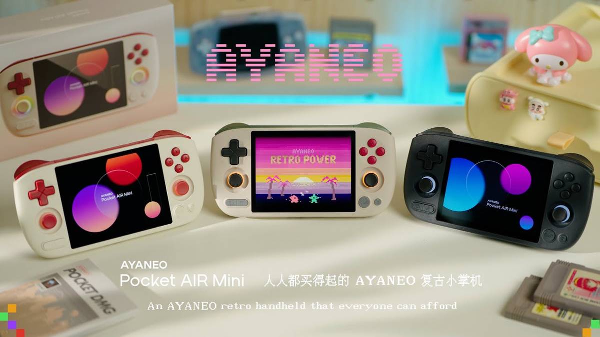 The Ayaneo Pocket Air Mini is the retro connoisseur's handheld, and you can save $20 by backing it