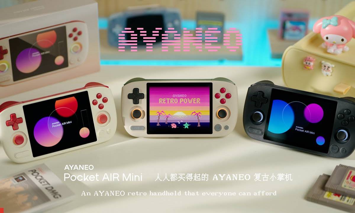 The Ayaneo Pocket Air Mini is the retro connoisseur