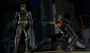 Batman and Catwoman in Batman: The Telltale Series.