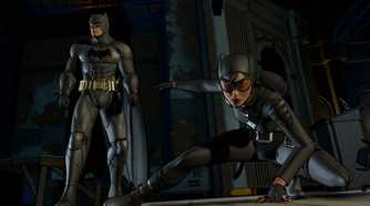 Batman and Catwoman in Batman: The Telltale Series.