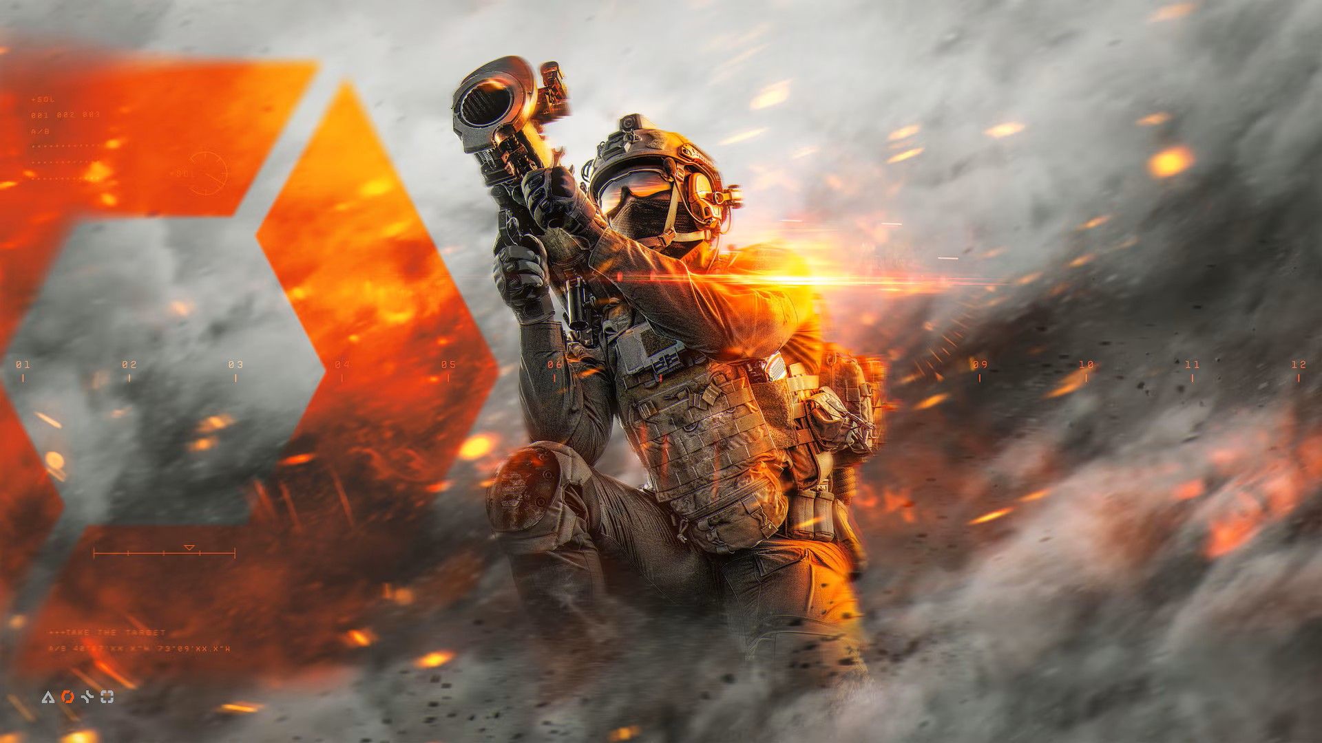 Key art for the engineer class in Battlefield 6