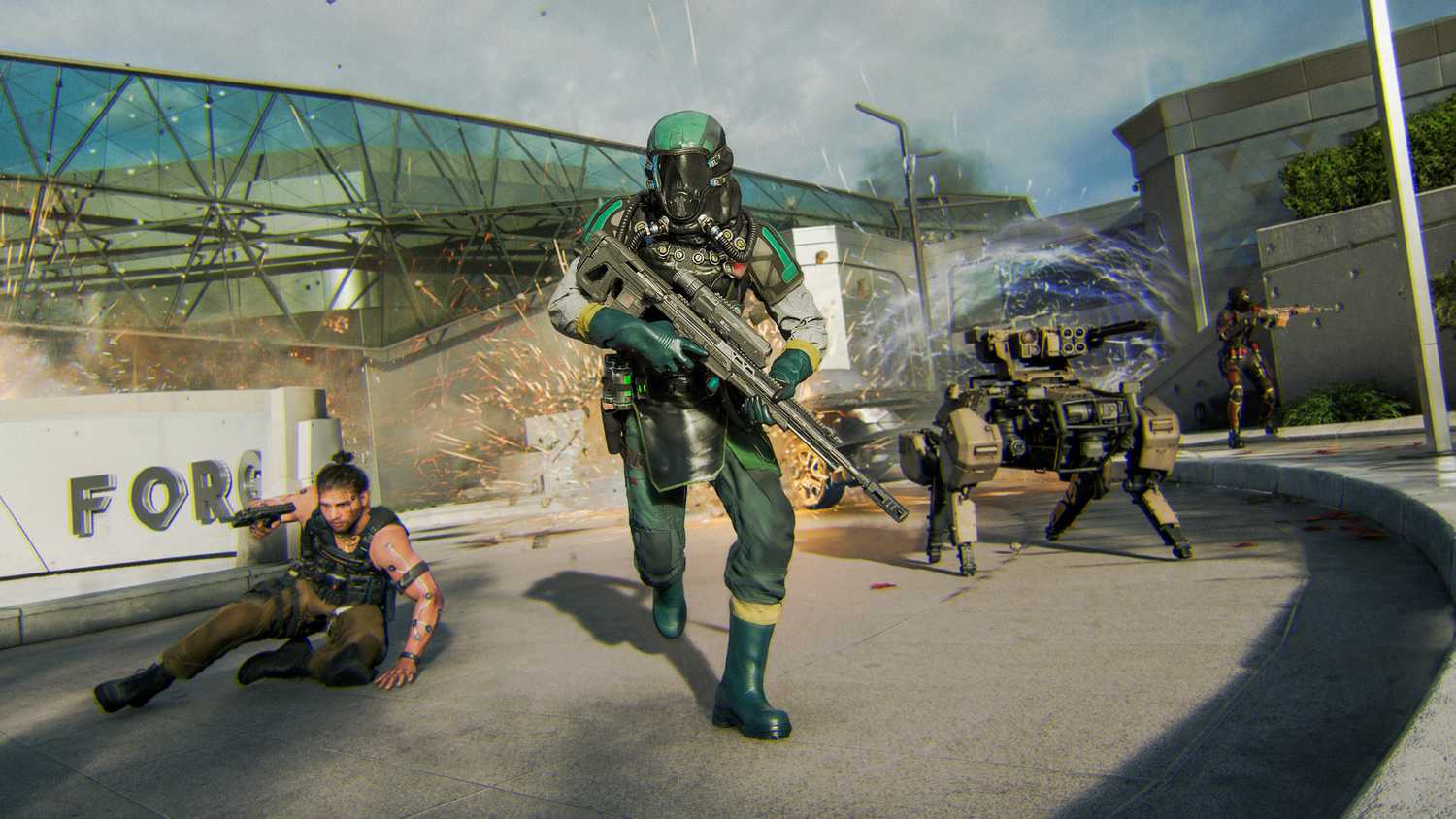 Multiplayer map at the Forge in Call of Duty: Black Ops 7.