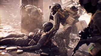 A support player drags an ally in Battlefield 6
