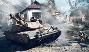 A tank dominates the firefight in Battlefield 6