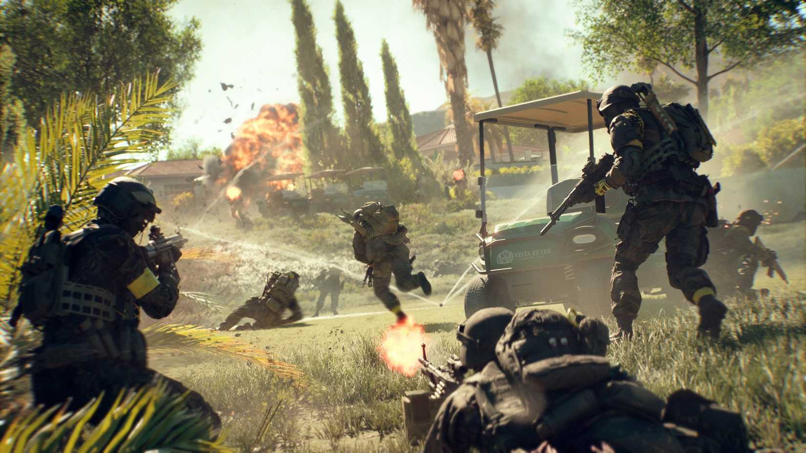 A screenshot of the Eastwood map in Battlefield 6