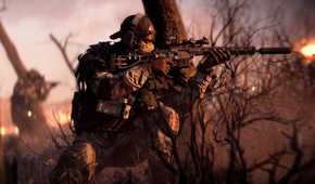 A screenshot of a soldier on Blackwell Fields in the Season 1 content of Battlefield 6