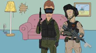 Beavis and Butthead operator skins in Call of Duty: Black Ops 6.
