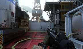 A screenshot of a multiplayer map in Call of Duty: Modern warfare