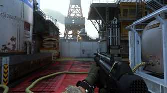 A screenshot of a multiplayer map in Call of Duty: Modern warfare