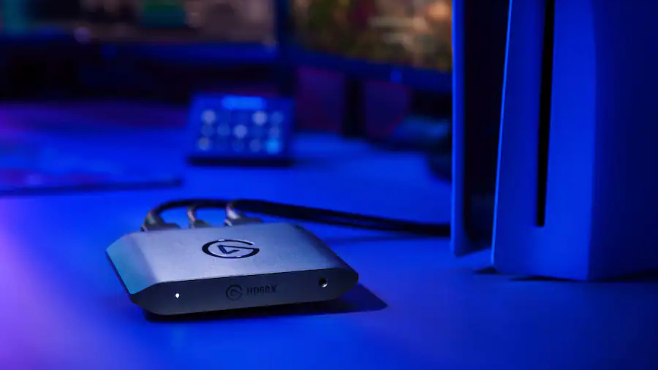 Elgato HD60 X next to game console