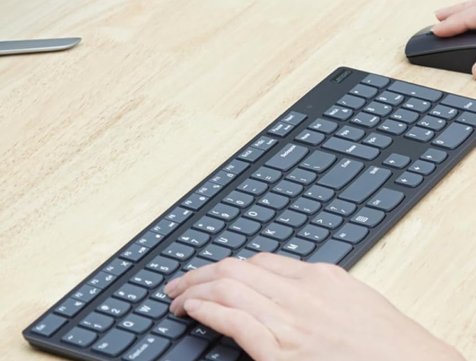 This Lenovo wireless keyboard combo with mouse is the perfect for