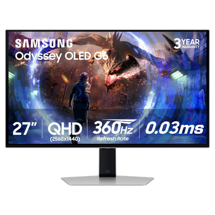 Samsung's 27-inch 360Hz QD-OLED gaming monitor is everything you
