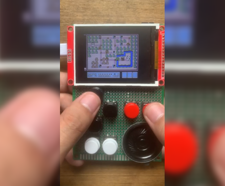 photo of a esp32 featuring nes