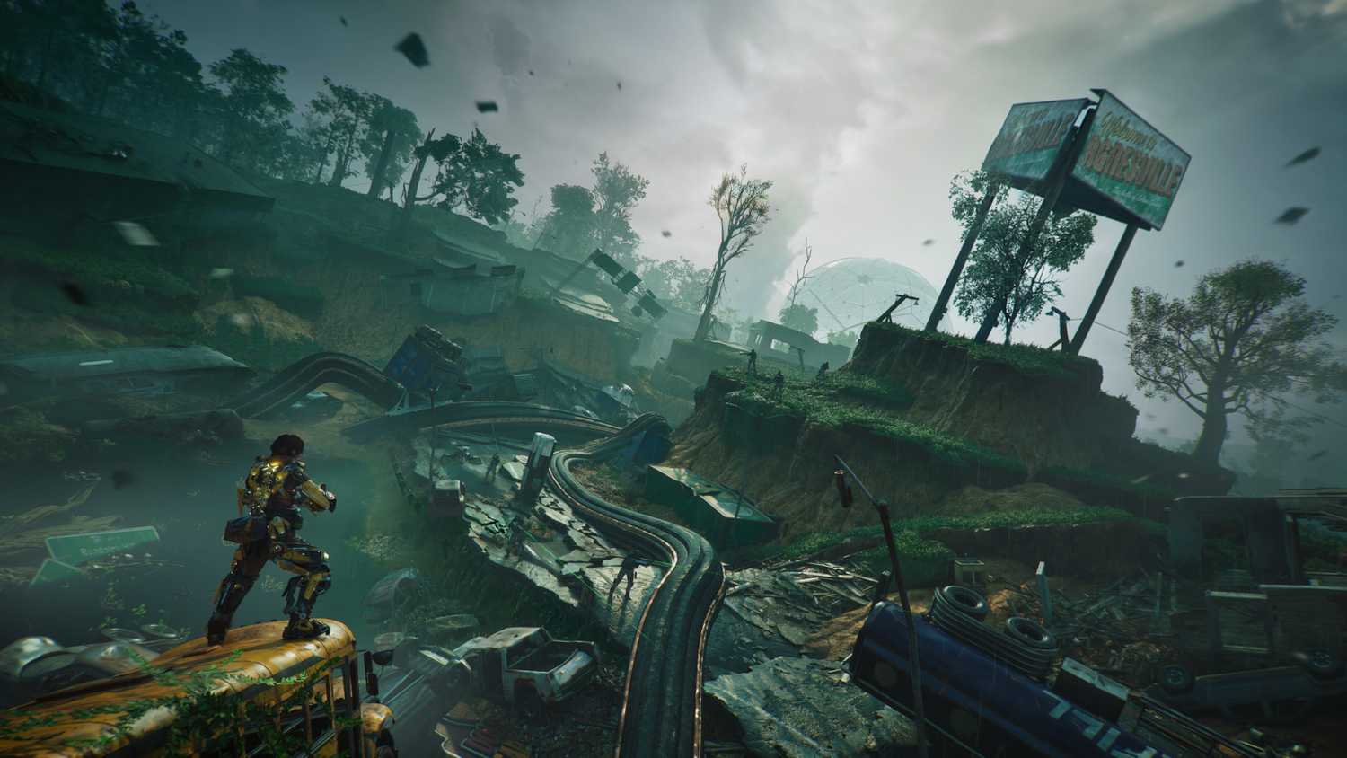 Some completely-destroyed terrain in Exoborne.