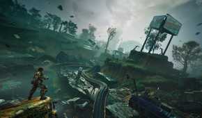 Some completely-destroyed terrain in Exoborne.