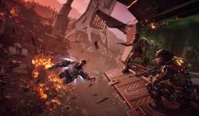 Gameplay screenshot from Exoborne.
