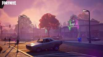 Halloween udpate in Fortnite 2025.