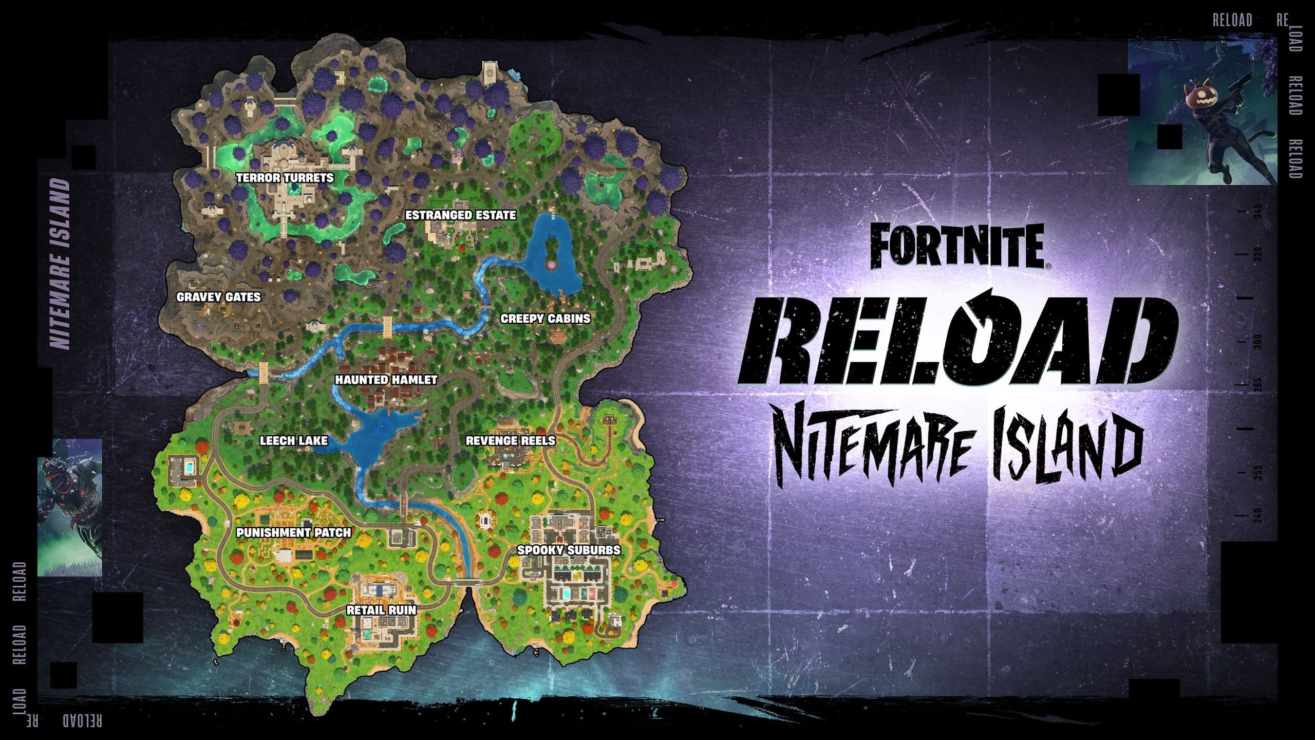 Fortnite reload map update in Fortnitemares 2025.