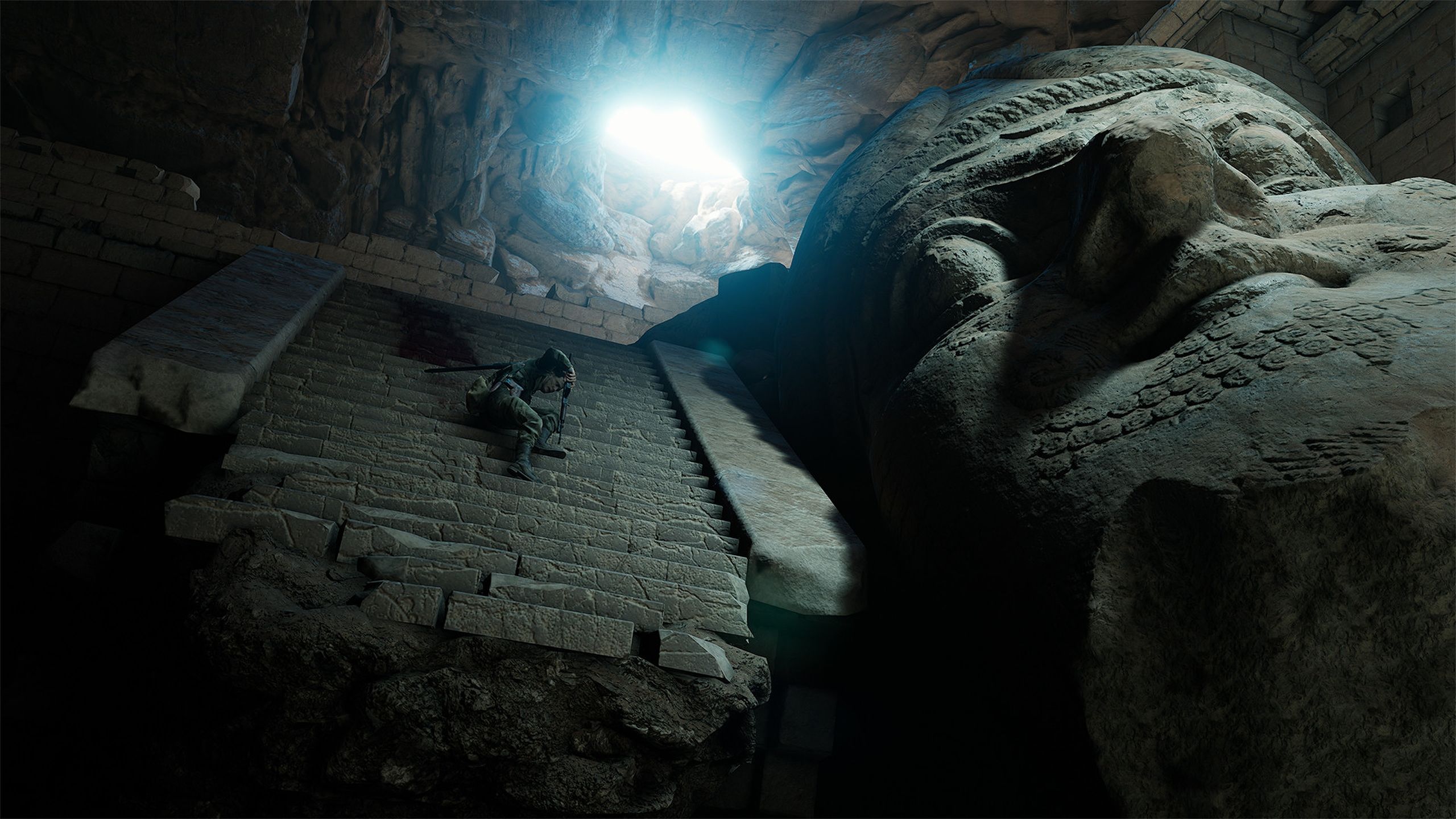 house-of-ashes-dark-pictures-anthology-climbing-broken-stairs