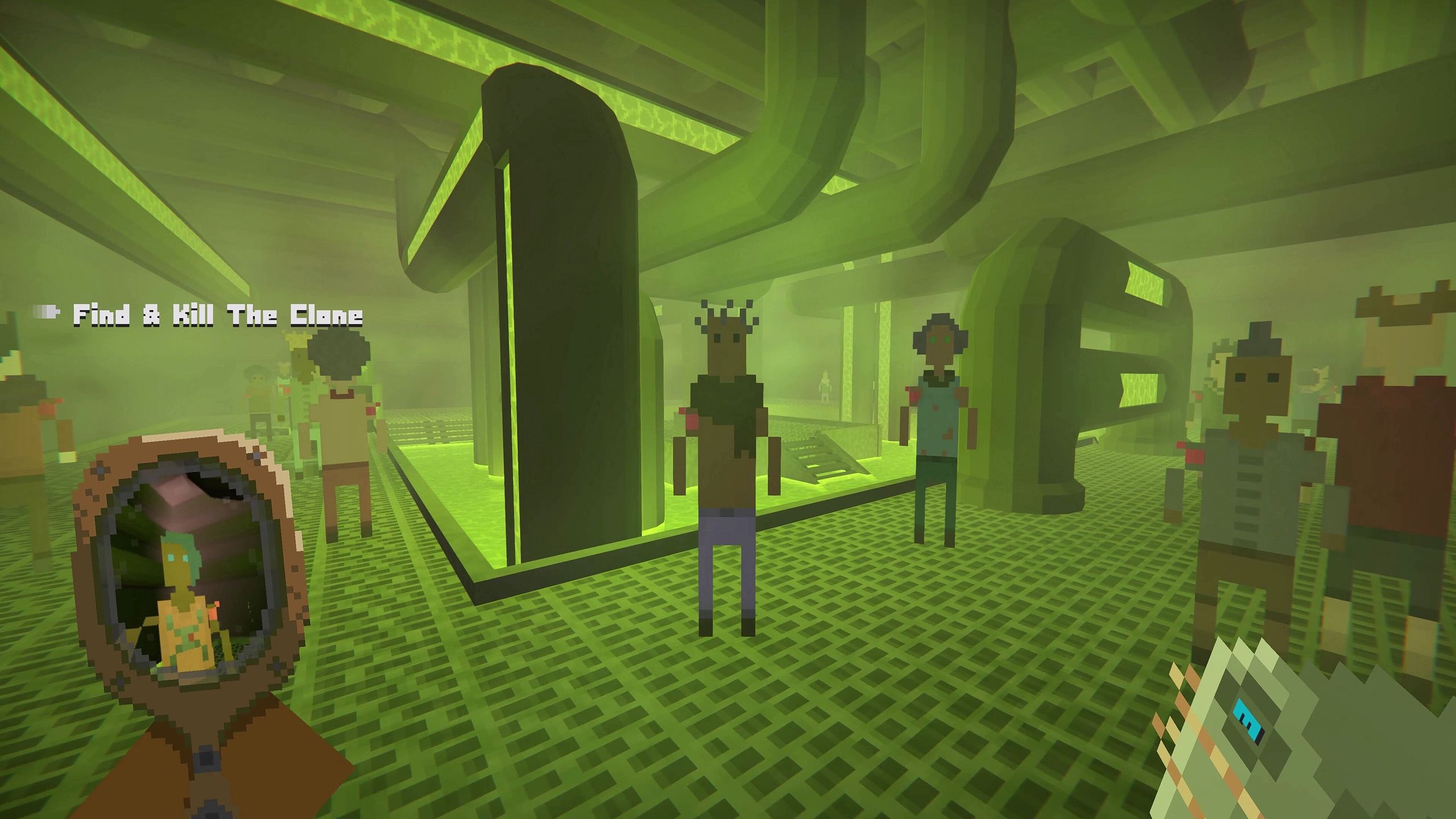 Gameplay screenshot from It Has My Face.