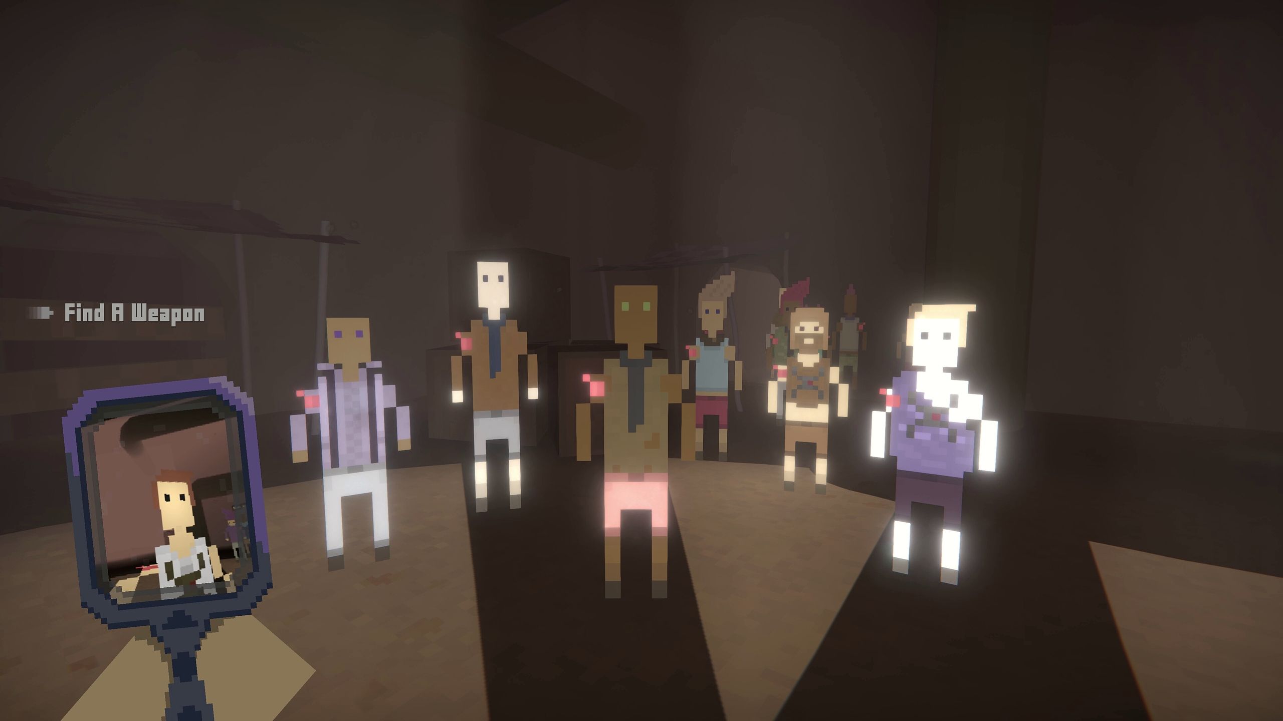 Trying to find your clone among many people in It Has My Face.