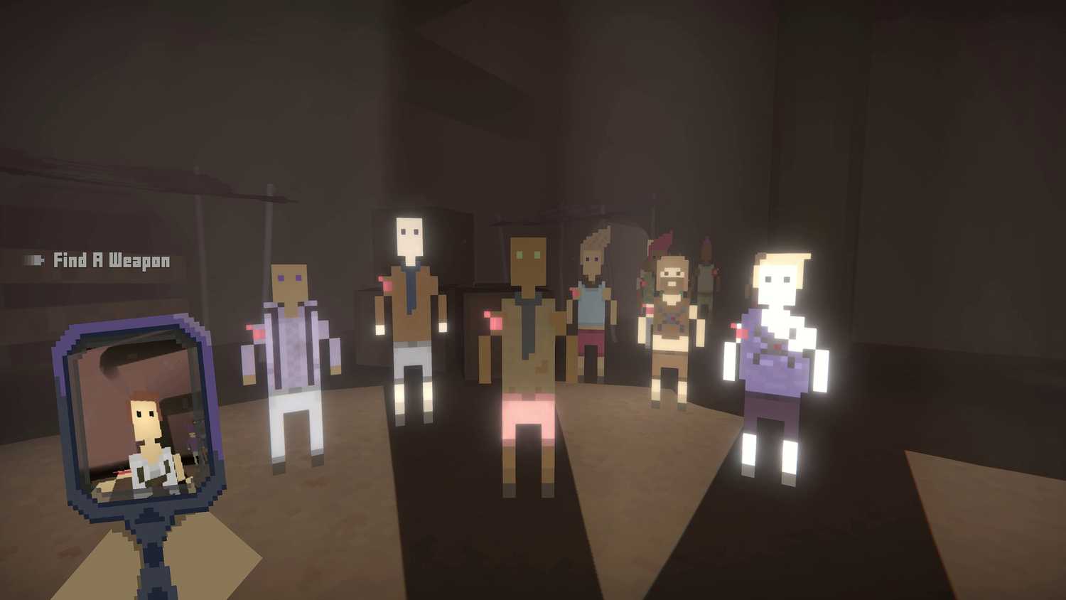 Trying to find your clone among many people in It Has My Face.
