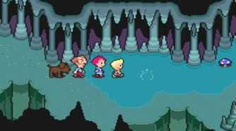 A screenshot of gameplay from Mother 3