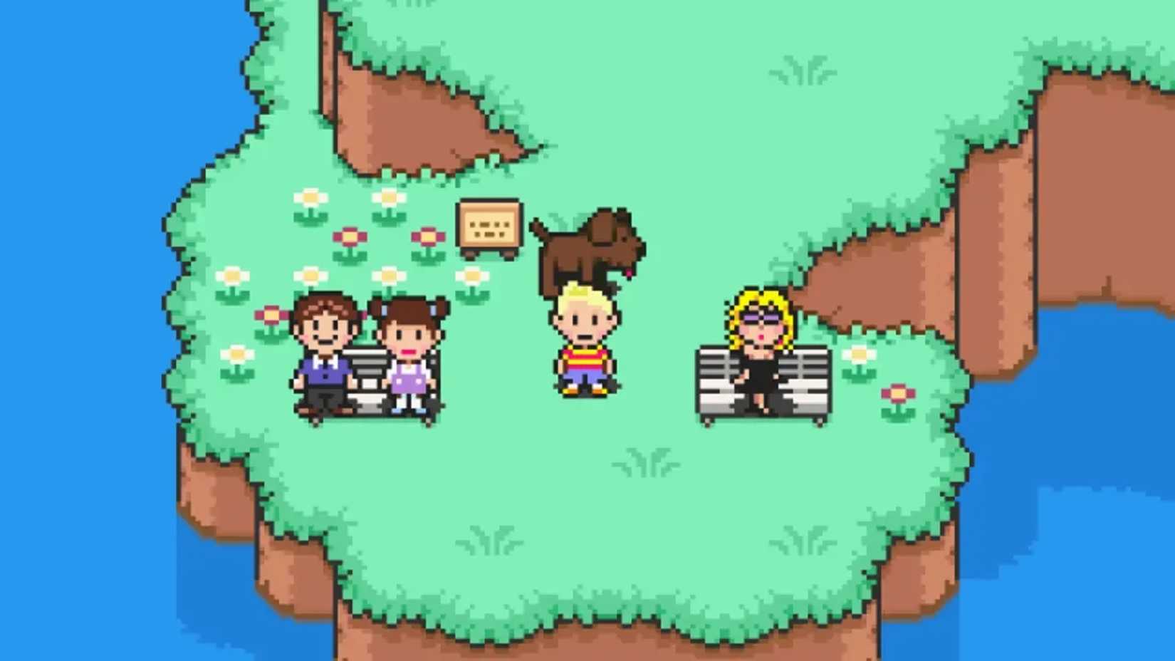A screenshot of gameplay from Mother 3