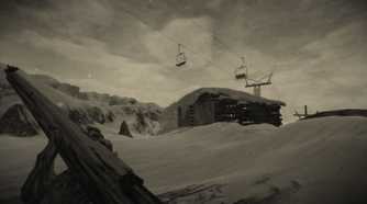 A ski lodge in Mundaun.