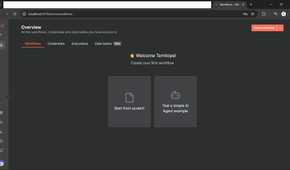 Screenshot of n8n workflow page