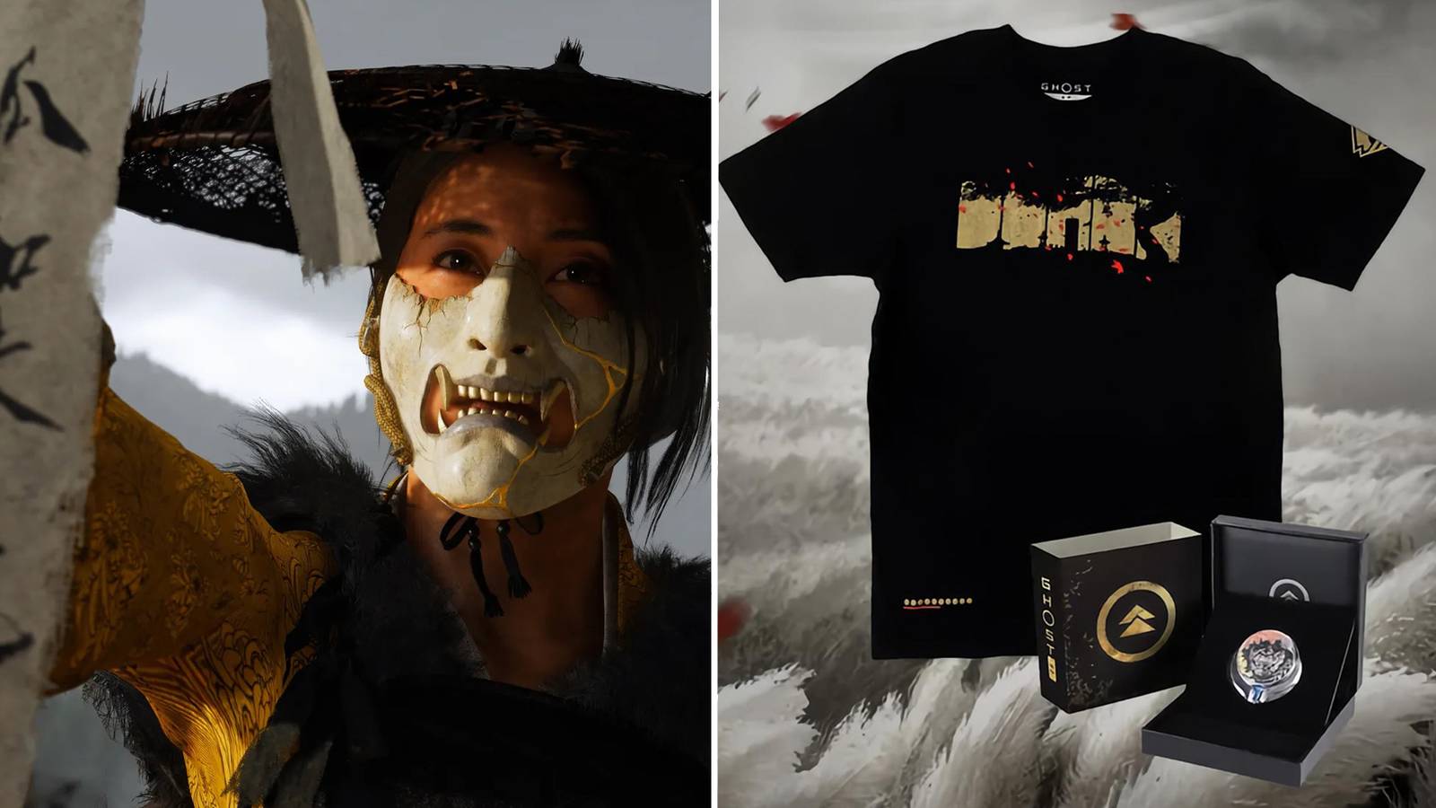 A combination of Ghost of Yotei and the Ghost Franchise Rewards from PlayStation