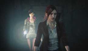 Claire Redfield nad Moira Burton in Resident Evil: Revelations 2.