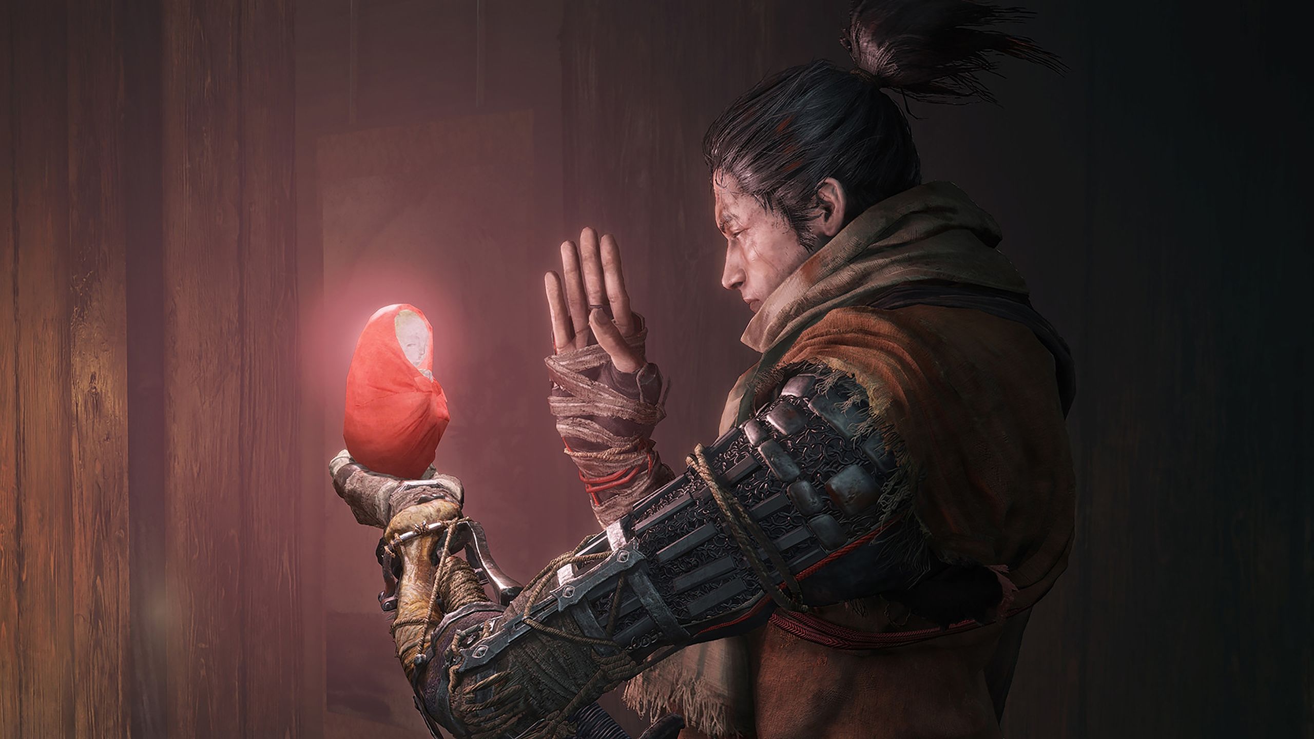 The Wolf in Sekiro: Shadows Die Twice.