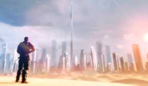 The Dubai skyline in Spec Ops: The Line.