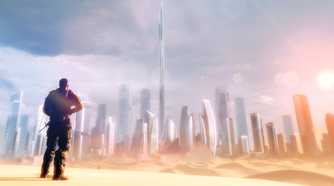 The Dubai skyline in Spec Ops: The Line.