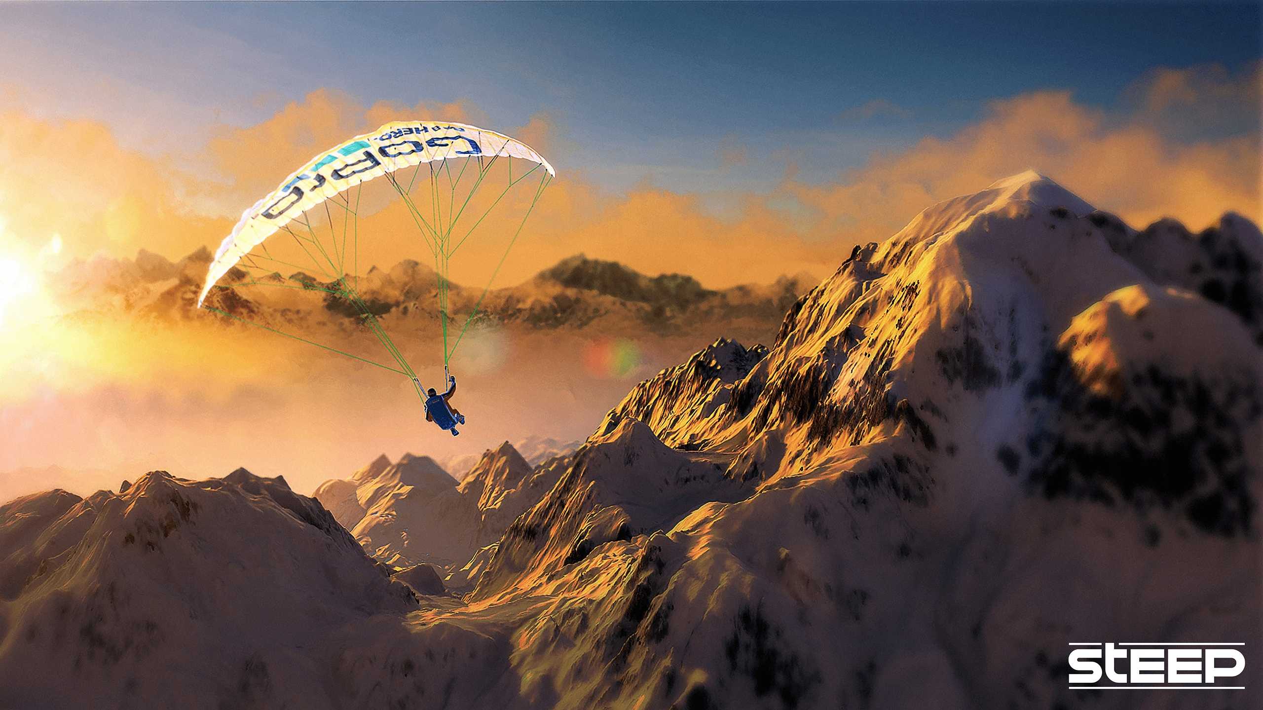 The Swiss Alps in Steep.