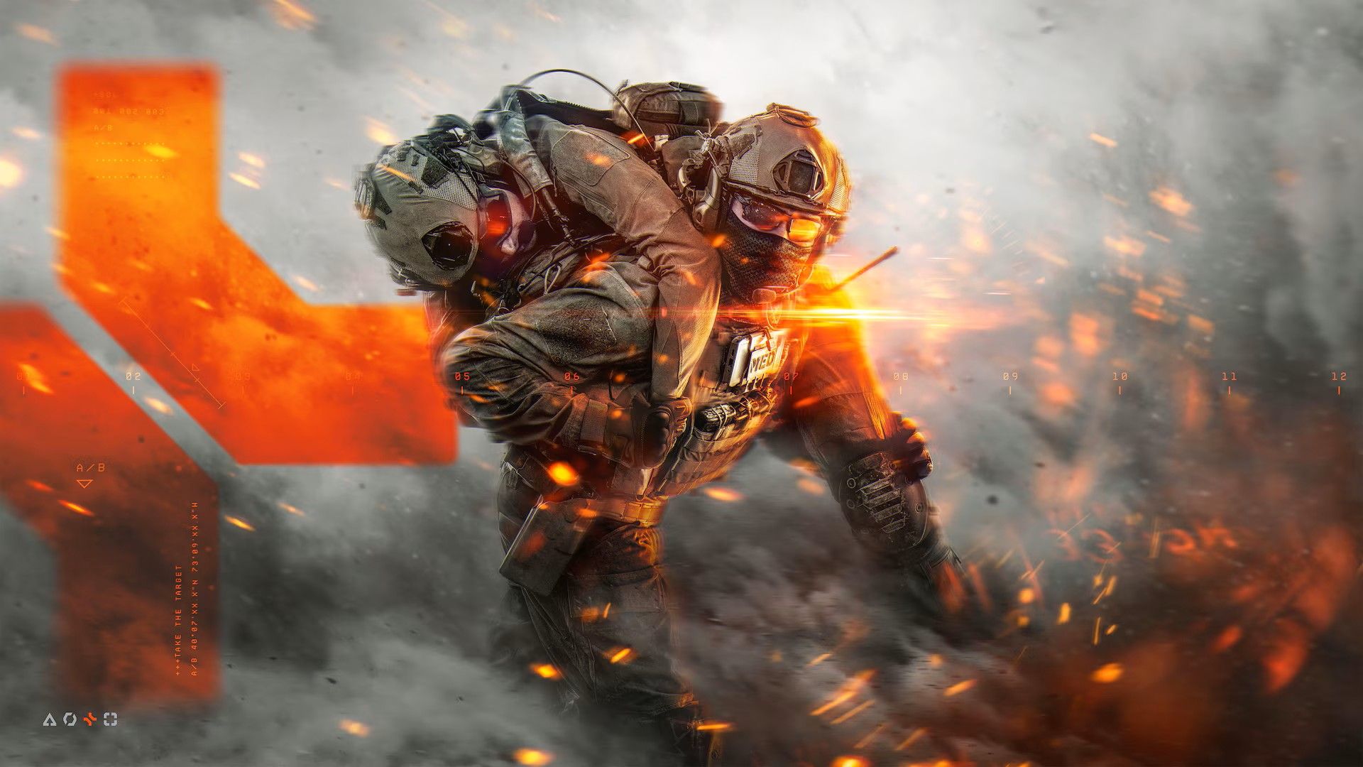 Key art for the support class in Battlefield 6