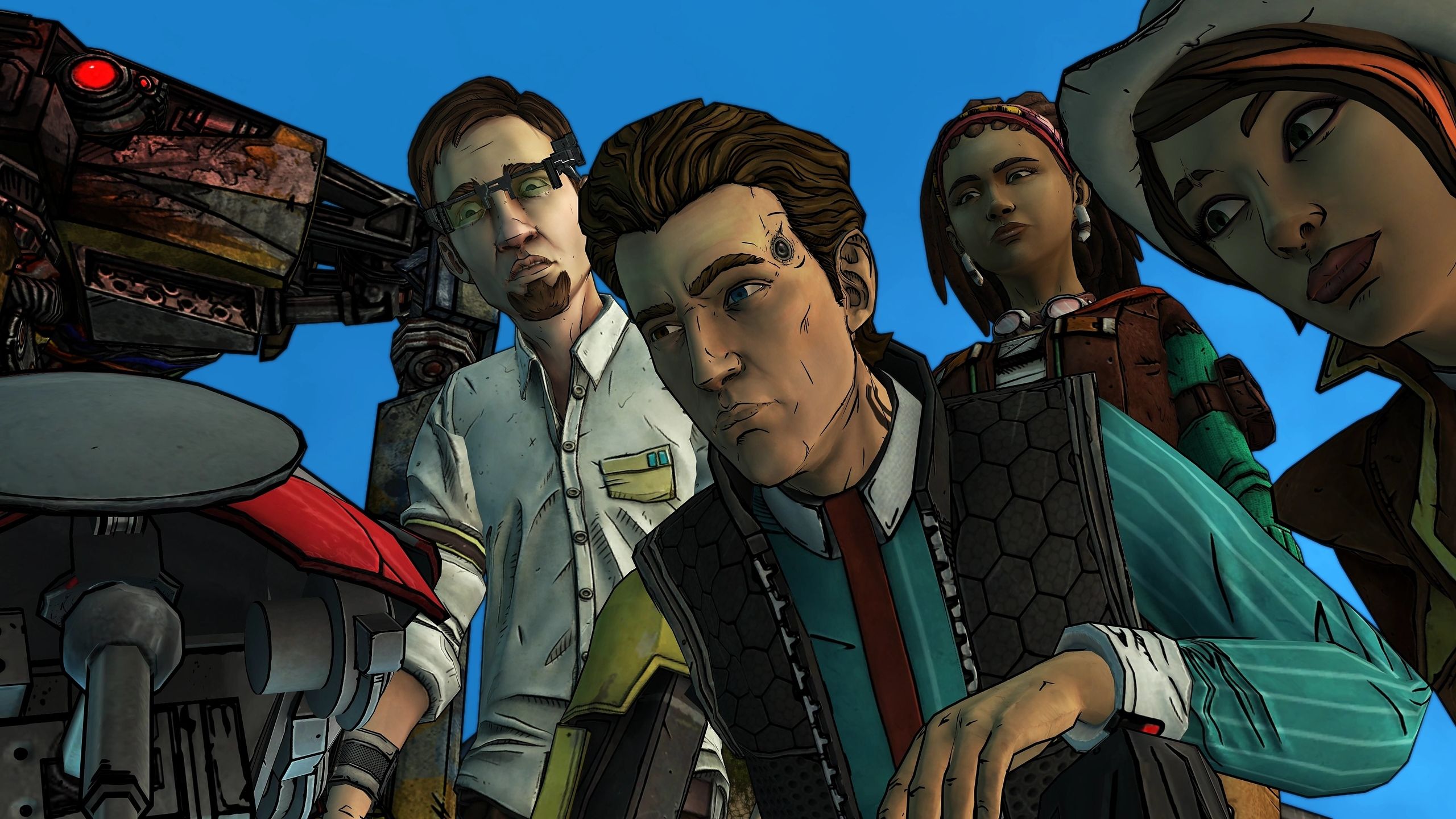 Rhys, Sasha, and Fiona in Tales from the Borderlands.