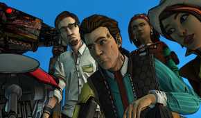 Rhys, Sasha, and Fiona in Tales from the Borderlands.