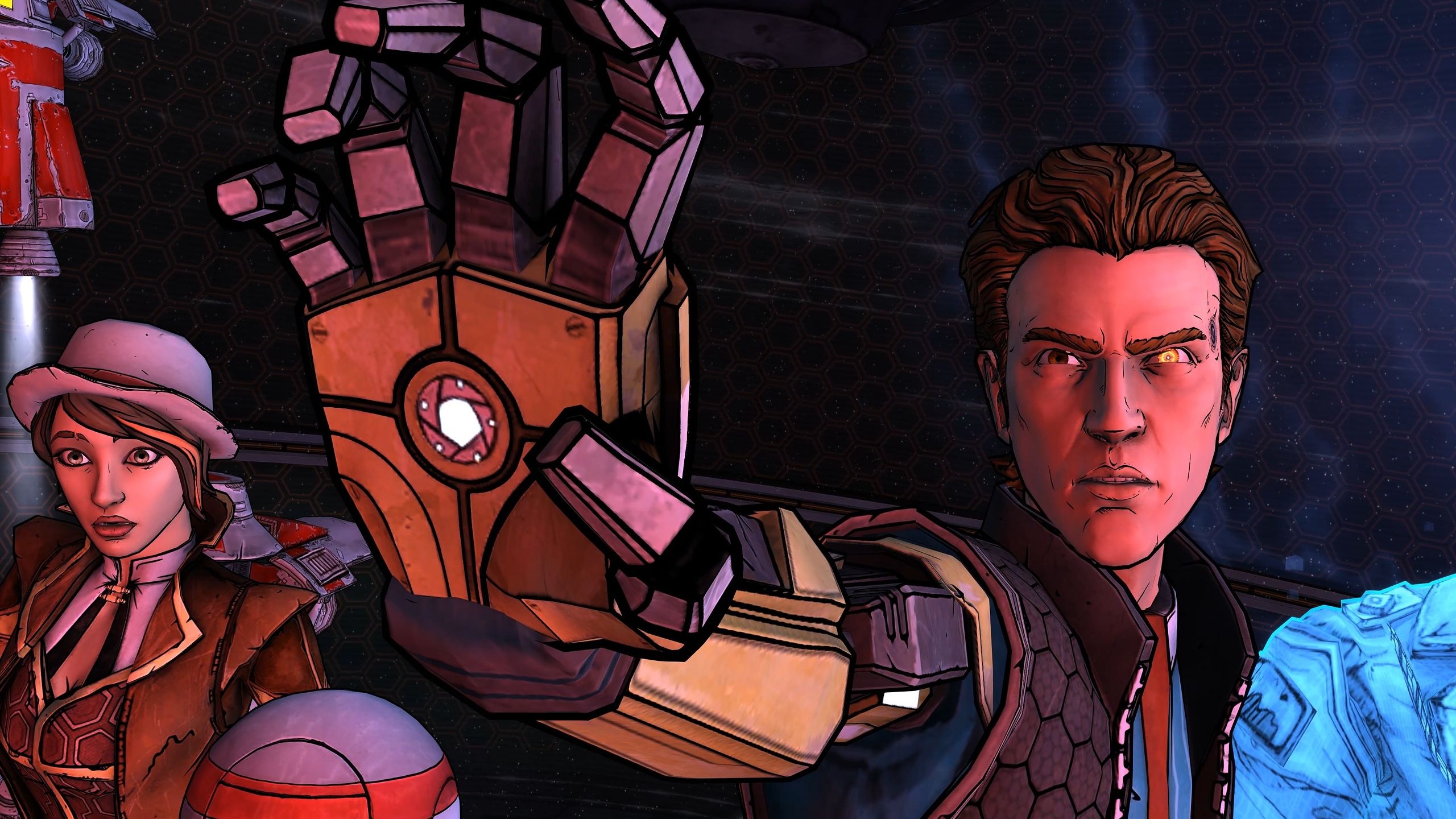 Rhys and Fiona in Tales from the Borderlands.