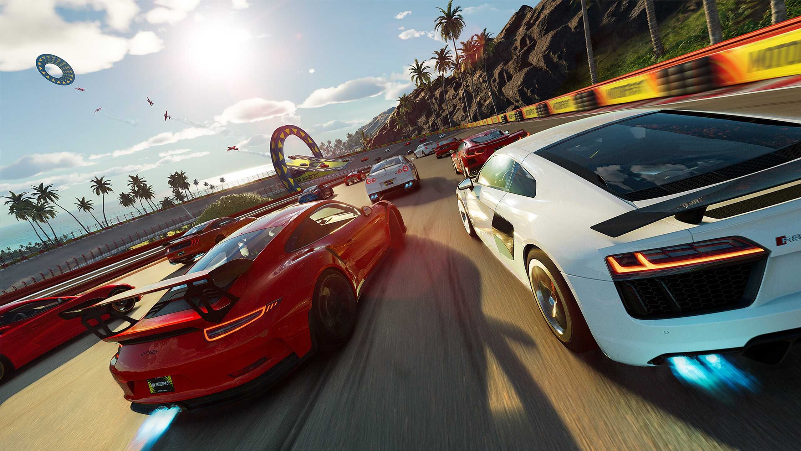 A race in The Crew: Motorfest.