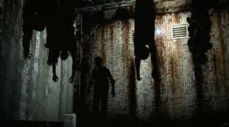 Sebastian seeing hanging corpses in The Evil Within.
