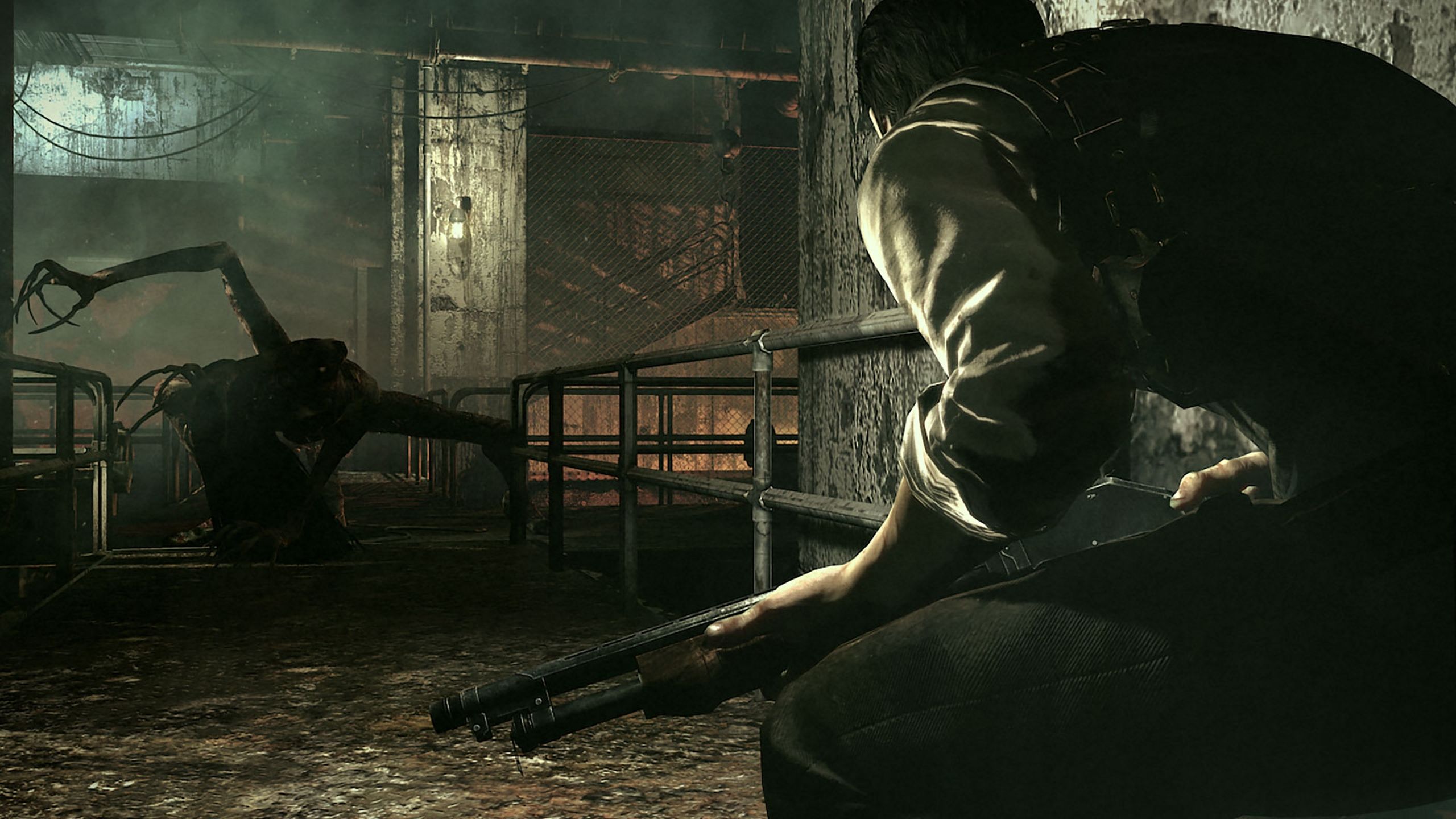 Laura and Sebastian in The Evil Within.