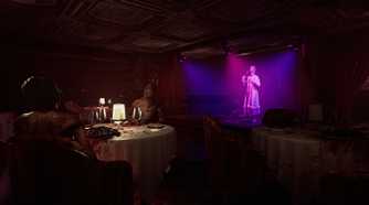A musical performance in a haunted restaurant in The Inn-Sanity.