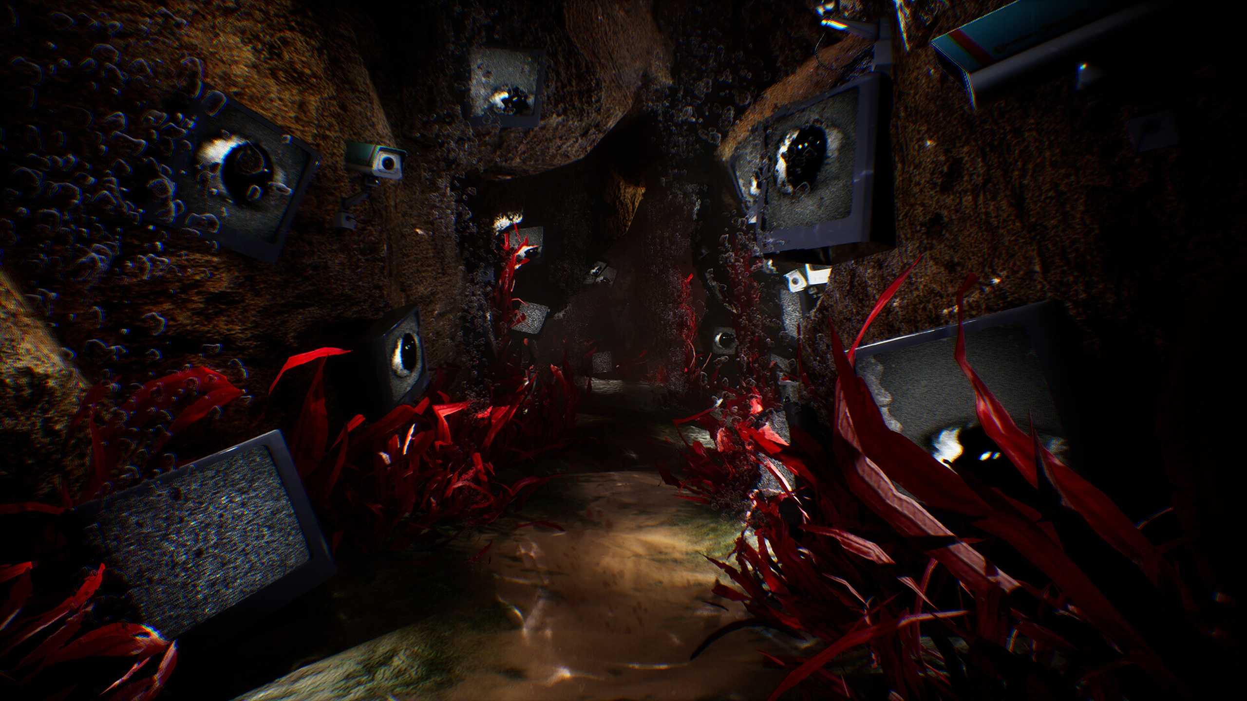 An underwater nightmare sequence in The Inn-Sanity.