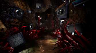 An underwater nightmare sequence in The Inn-Sanity.