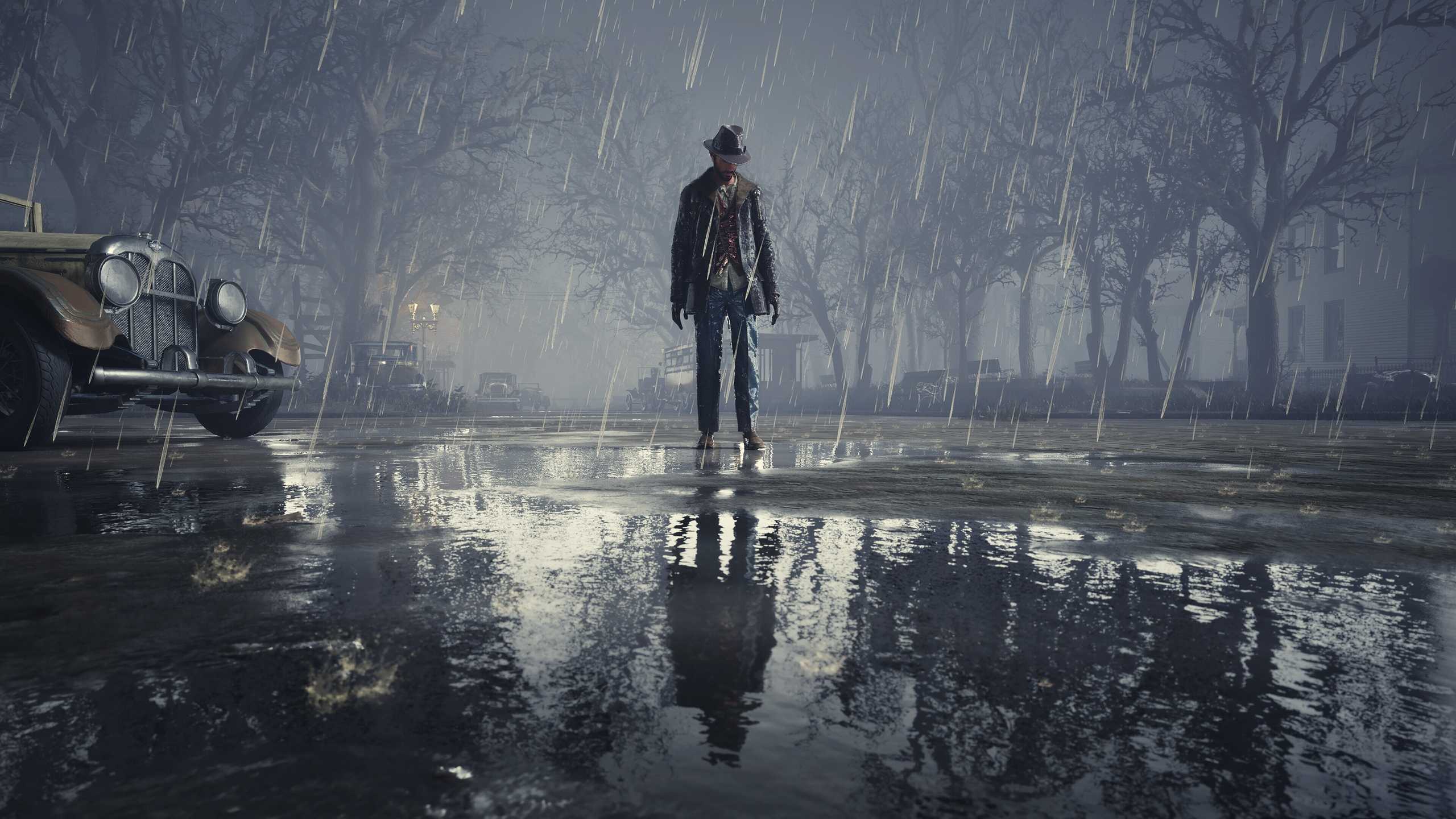 Rainfall in The Sinking City Remastered.