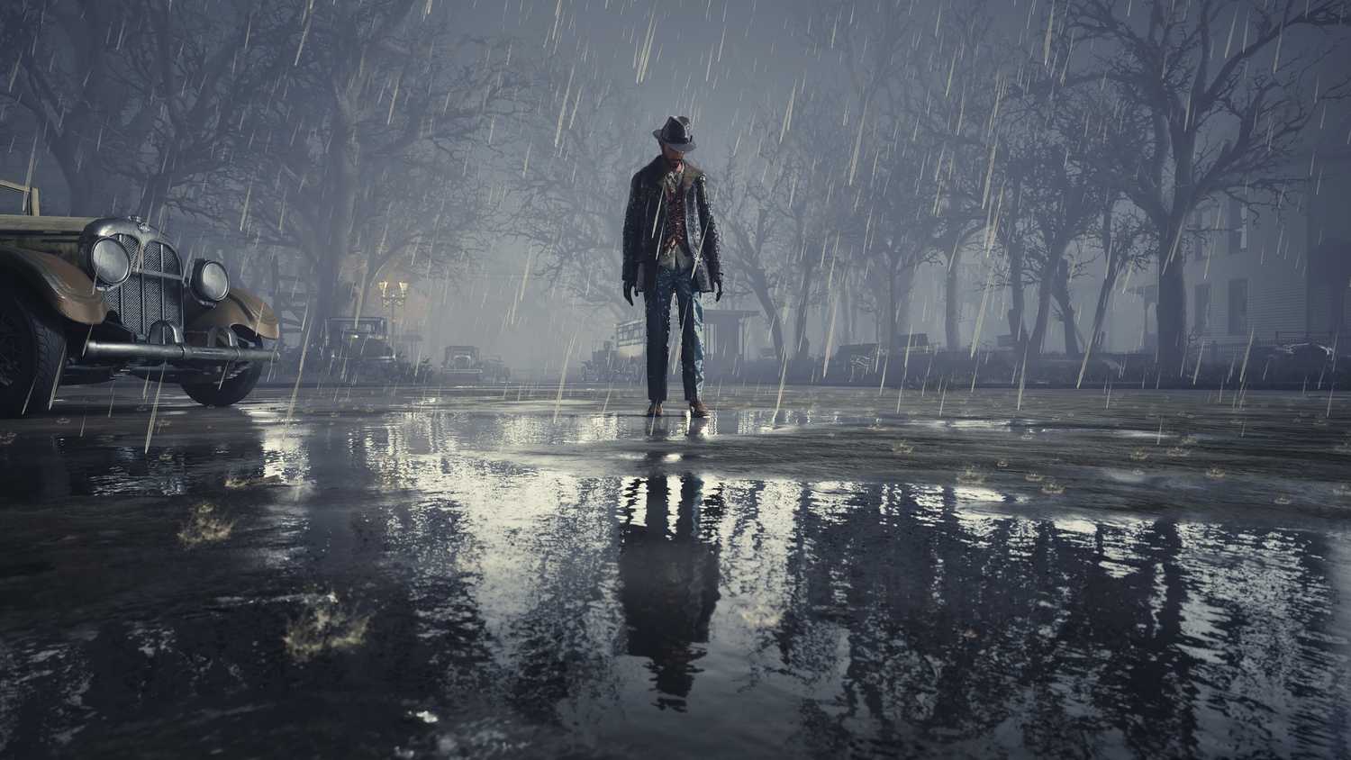 Rainfall in The Sinking City Remastered.